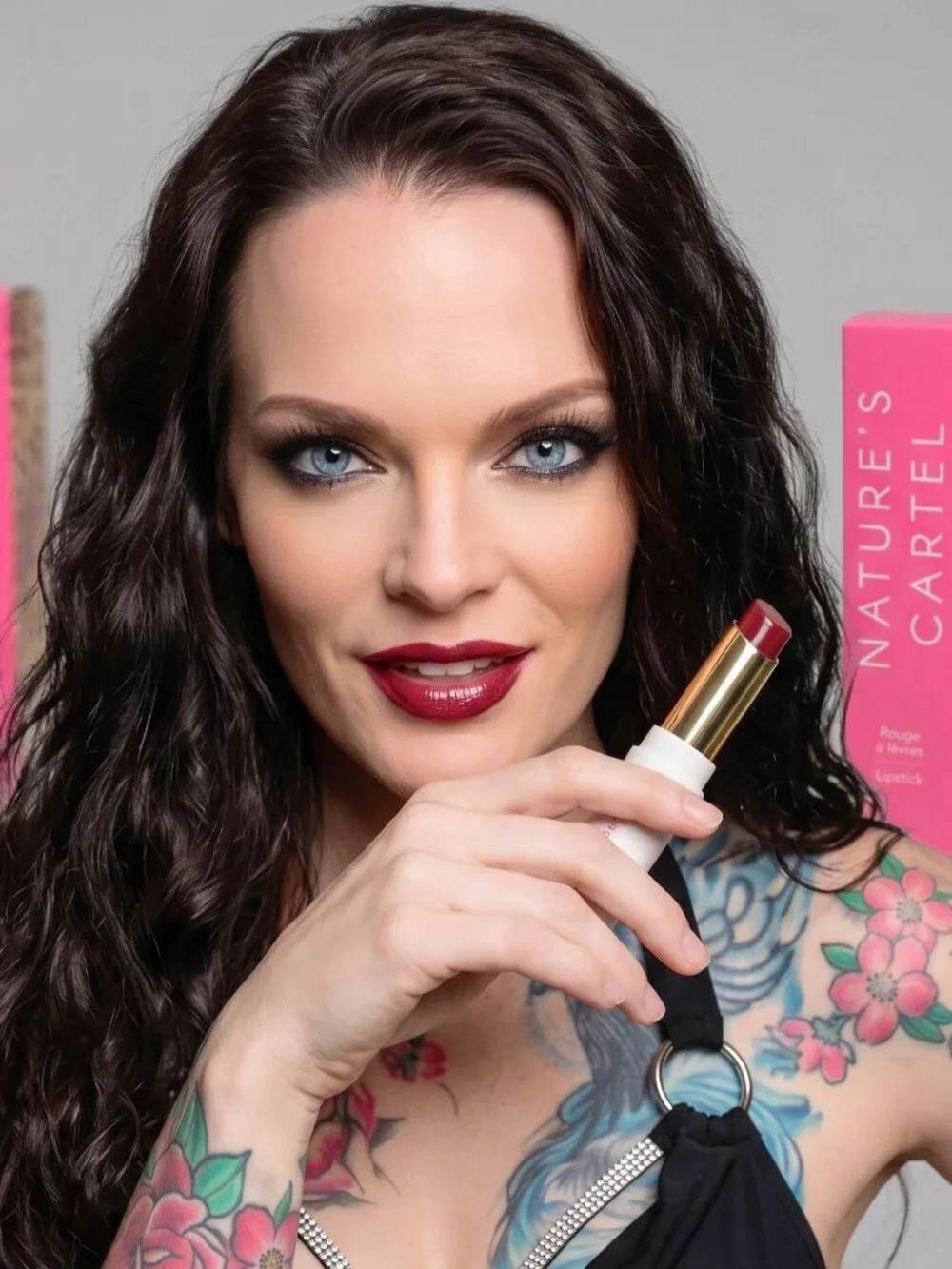 Nature’s Cartel ✦ Gin & Platonic Lipstick ✦ Deep Berry Full-Coverage 3.3g NWT